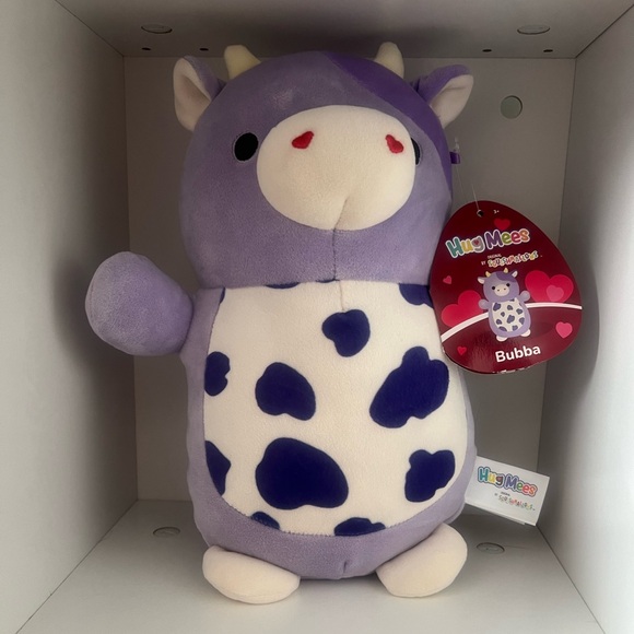 Squishmallow Hugmee Bubba the cow 10” nwt - Picture 1 of 4